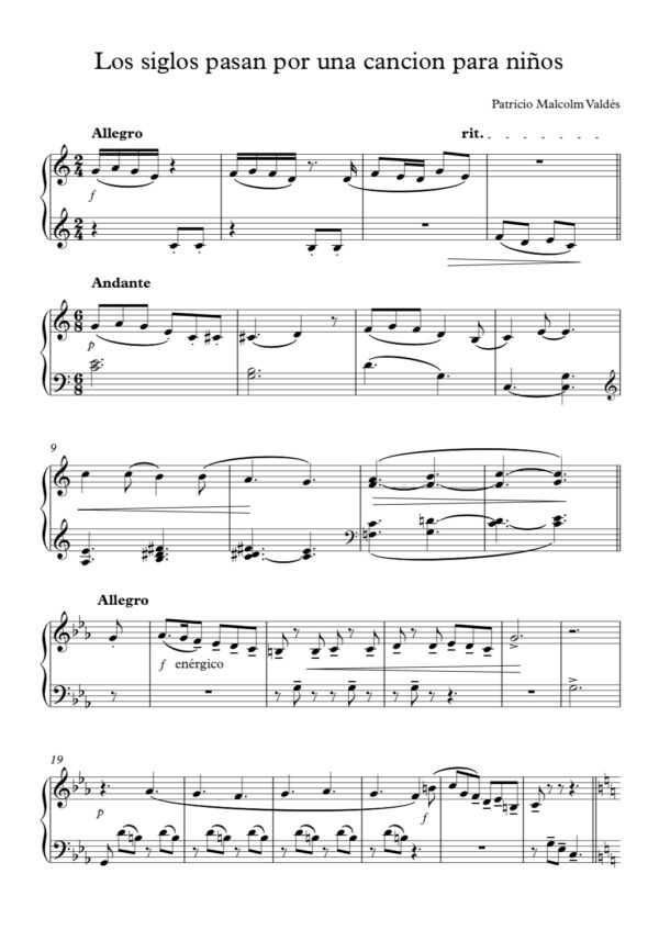 los siglos (Patricio Malcolm Valdes-Cuba)beginner